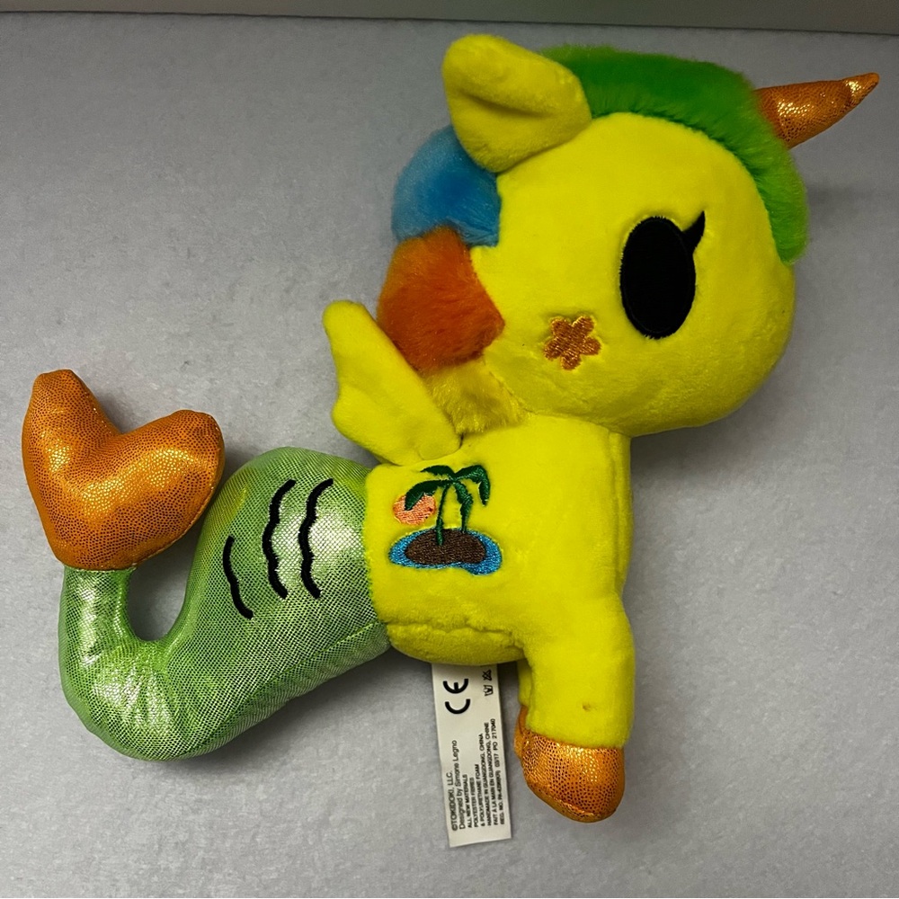 NWOT Tokidoki Mermicorno Stuffed Plush